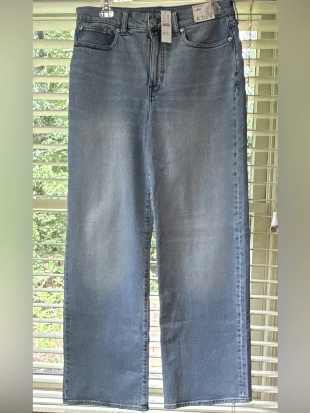 J. Crew Light Blue Straight-Leg Jeans